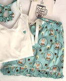 Two-piece cotton pajama