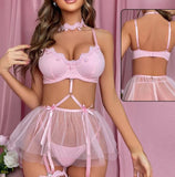 Lingerie Lycra with a skirt made of tulle
