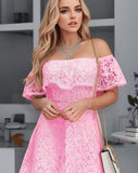 Joubert off shoulder dress