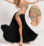 Handmade belly dance suit - With pearl embroidery