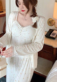 Three-piece pajamas made of cotton
