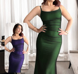 Long dress made of Lycra