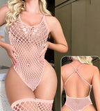 Two-piece jumpsuit made of Lycra net