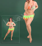 Belly dance suit made of Lycra