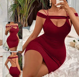 Lycra house dress - open from the chest and back - Dala3ny